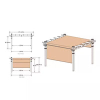 Vinyl Canopy Pergola Built for Year-Round Outdoor Living, 12x12 Foot, Adjustable Shade, Weather-Resistant — product view 13