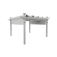 Vinyl Canopy Pergola Built for Year-Round Outdoor Living, 12x12 Foot, Adjustable Shade, Weather-Resistant — product view 7