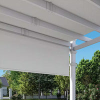 Vinyl Canopy Pergola Built for Year-Round Outdoor Living, 12x12 Foot, Adjustable Shade, Weather-Resistant — product view 8