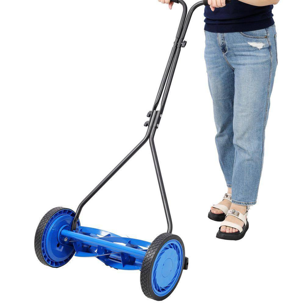 22 In. Push Lawn Mower Lawn Roller — product view 2