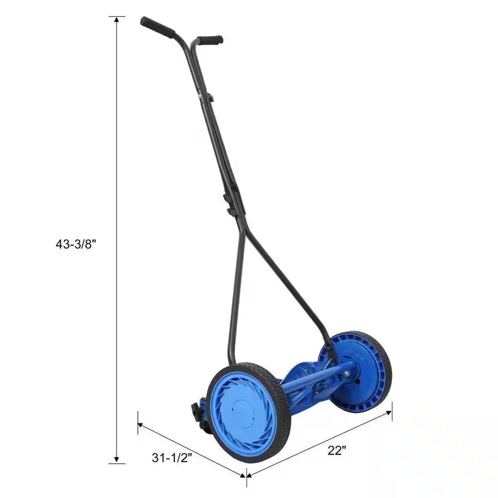 22 In. Push Lawn Mower Lawn Roller — product view 6